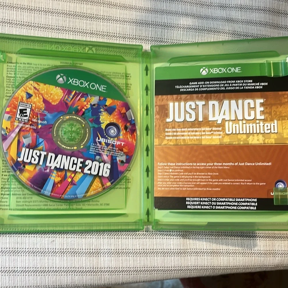 Just Dance 2016 (Gold Edition) Xbox One Video Game EUC